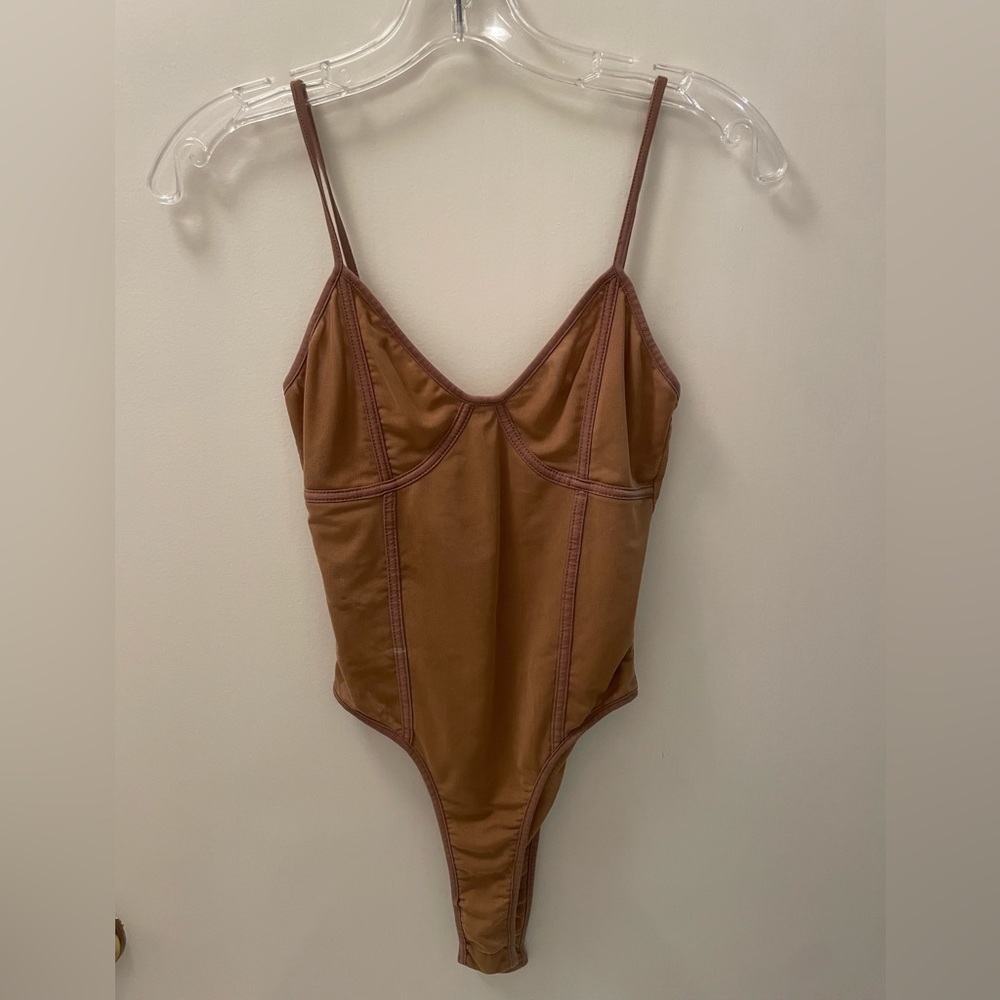 TIGERMIST BROWN BODY SUIT SIZE EXTRA SMALL